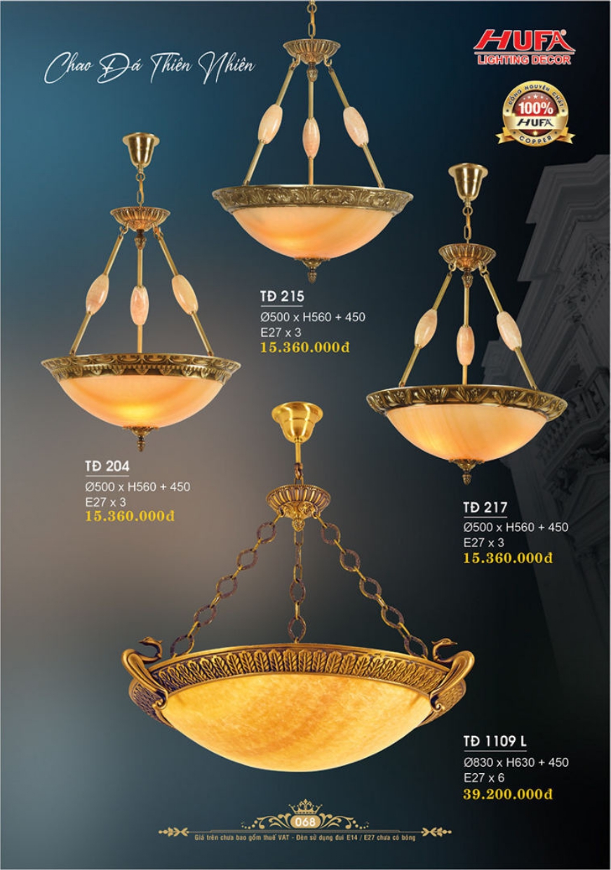 Bảng giá đèn trang trí HUFA